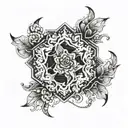 stop four tattoo design idea