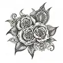 stop four tattoo design idea