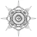 pisces children dreamcatcher yin Yang love baby water lily mandala koi tattoo design idea