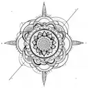 pisces children dreamcatcher yin Yang love baby water lily mandala koi tattoo design idea