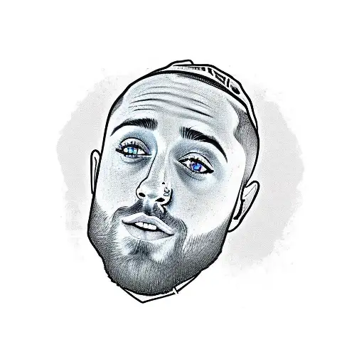mac miller tattoo design idea