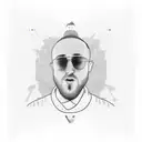 mac miller tattoo design idea