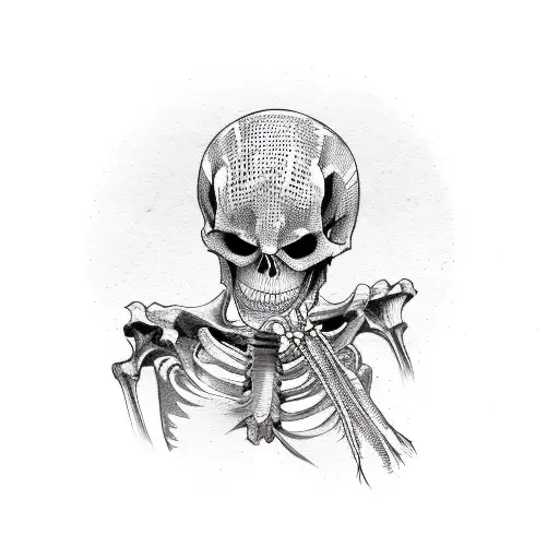 Cartolina Skull by Fiona Richards from Tattly Temporary Tattoos – Tattly  Temporary Tattoos & Stickers