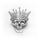 King's Crown tattoo design idea