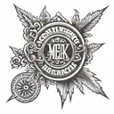 mgk song lyrics tattoo design idea