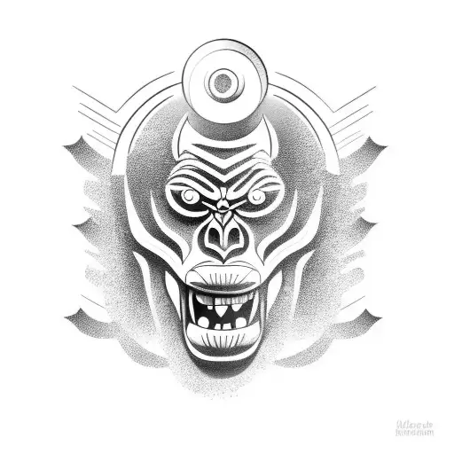 troll  tattoo design idea