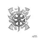 Borussia Dortmund  tattoo design idea
