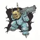 wasd tattoo design idea