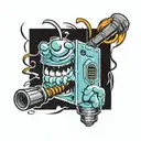 wasd tattoo design idea