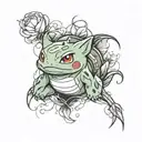 bulbasaur son Bulbasaur tattoo design idea