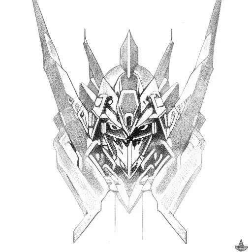 gundam barbatos tattoo design idea