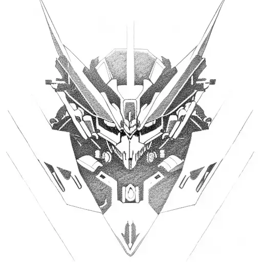 gundam barbatos lupus rex tattoo design idea