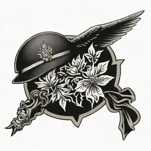 Upper back tattoo design symbolise, british soldier, parent, husband  wisdom  reborn  tattoo design idea