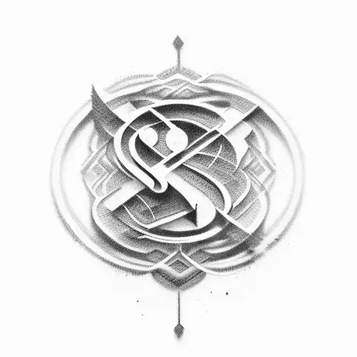 The Logo of the Musicband Seed, instead of the three bars 3 coffeebeans tattoo design idea