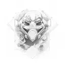 dopamine formula tattoo design idea