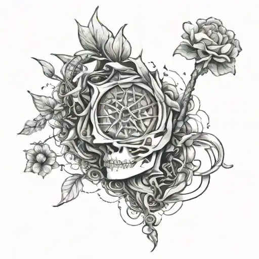 overdose tattoo design idea