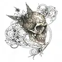 overdose tattoo design idea