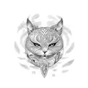 cartoon outline of the cover of i love my mama by peter kavanagh  tattoo design idea