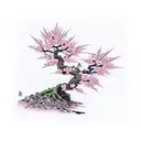 baby Cherry Blossom bonsai tree tattoo design idea
