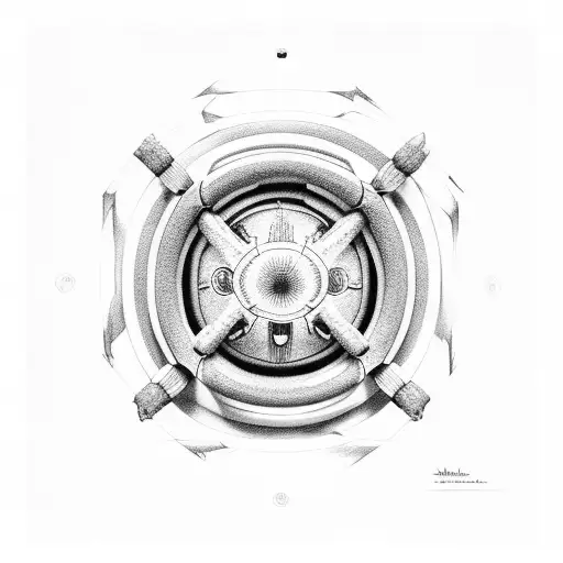 subwoofer tattoo design idea