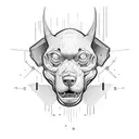 subwoofer tattoo design idea