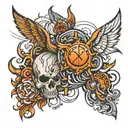 pressure tattoo design idea