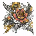 pressure tattoo design idea