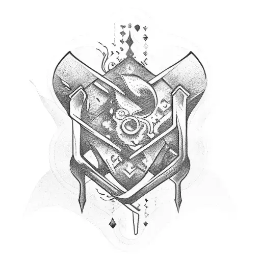 alchemy tattoo design idea