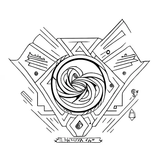 alchemy half sleeve tattoo design idea