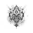 destruction alchemy tattoo design idea