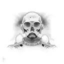 SON ON DAD'S SHOULDERS WALKING tattoo design idea