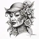 Aunty Kim tattoo design idea