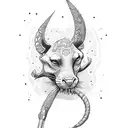 shovel with money tattoo design idea