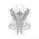 Afghanistan tattoo design idea