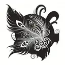 peacock feather roman numerals 2021 tattoo design idea