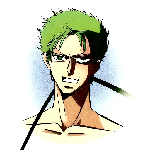 Zoro tattoo design idea