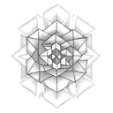 left forearm tattoo geometric, minimalist.   From the wrist to the elbow include rose, tree, triangle, smoke, beauty, li tattoo design idea