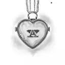 A heart-shaped locket with Ashton and Anthony's initials tattoo design idea