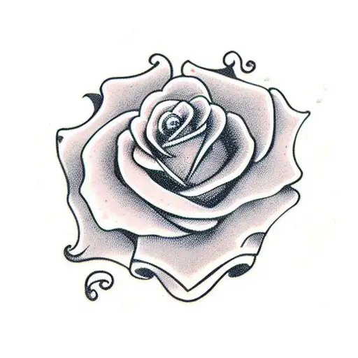 2 roses, ancor and mason symbol tattoo design idea