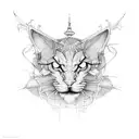 aerial silk tattoo design idea