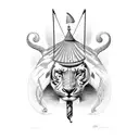 circus tattoo design idea