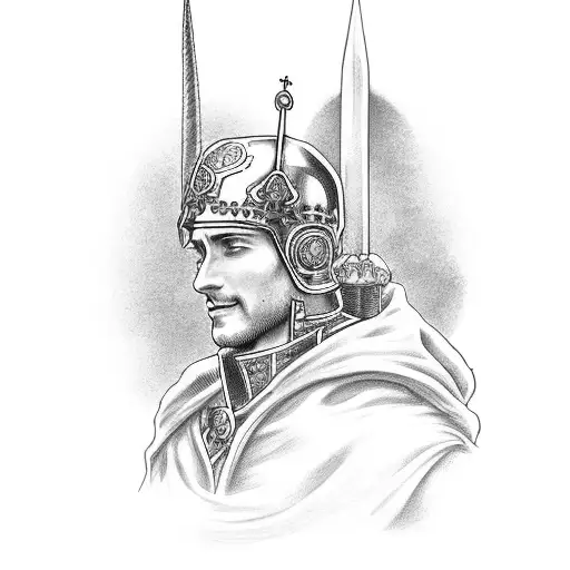 st florian tattoo design idea