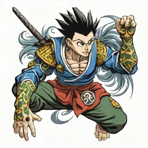 Hunter x Hunter tattoo design idea