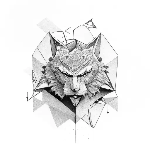 Backpacker tattoo design idea