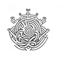 Greek loyalty tattoo design idea