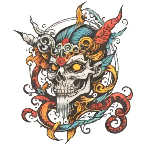 name that says aiden tattoo design idea