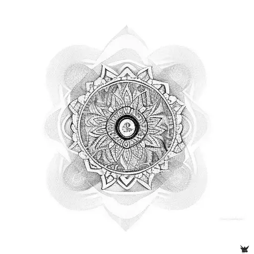 Prénoms Audrey Loris Alexis en cercle tattoo design idea