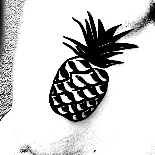 Pineapple for infertility tattoo design idea