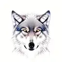three wolves tattoo design idea