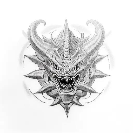 shenron tattoo design idea